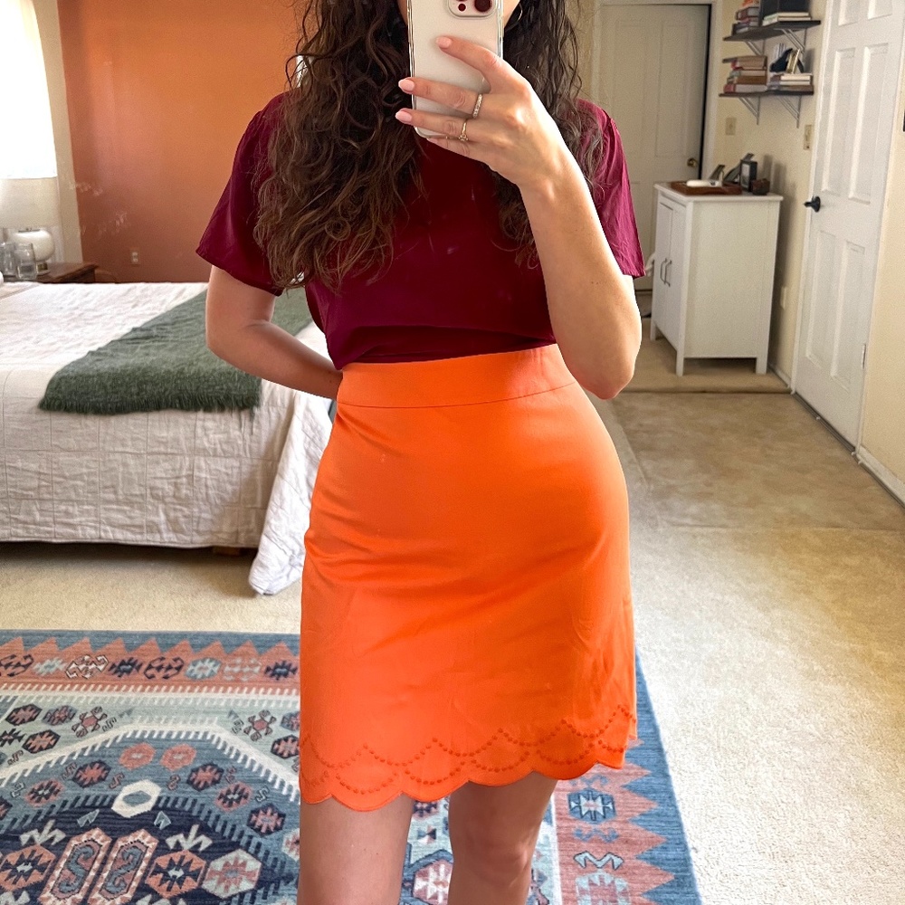 Orange 🍊 creamsicle dream skirt! NWT